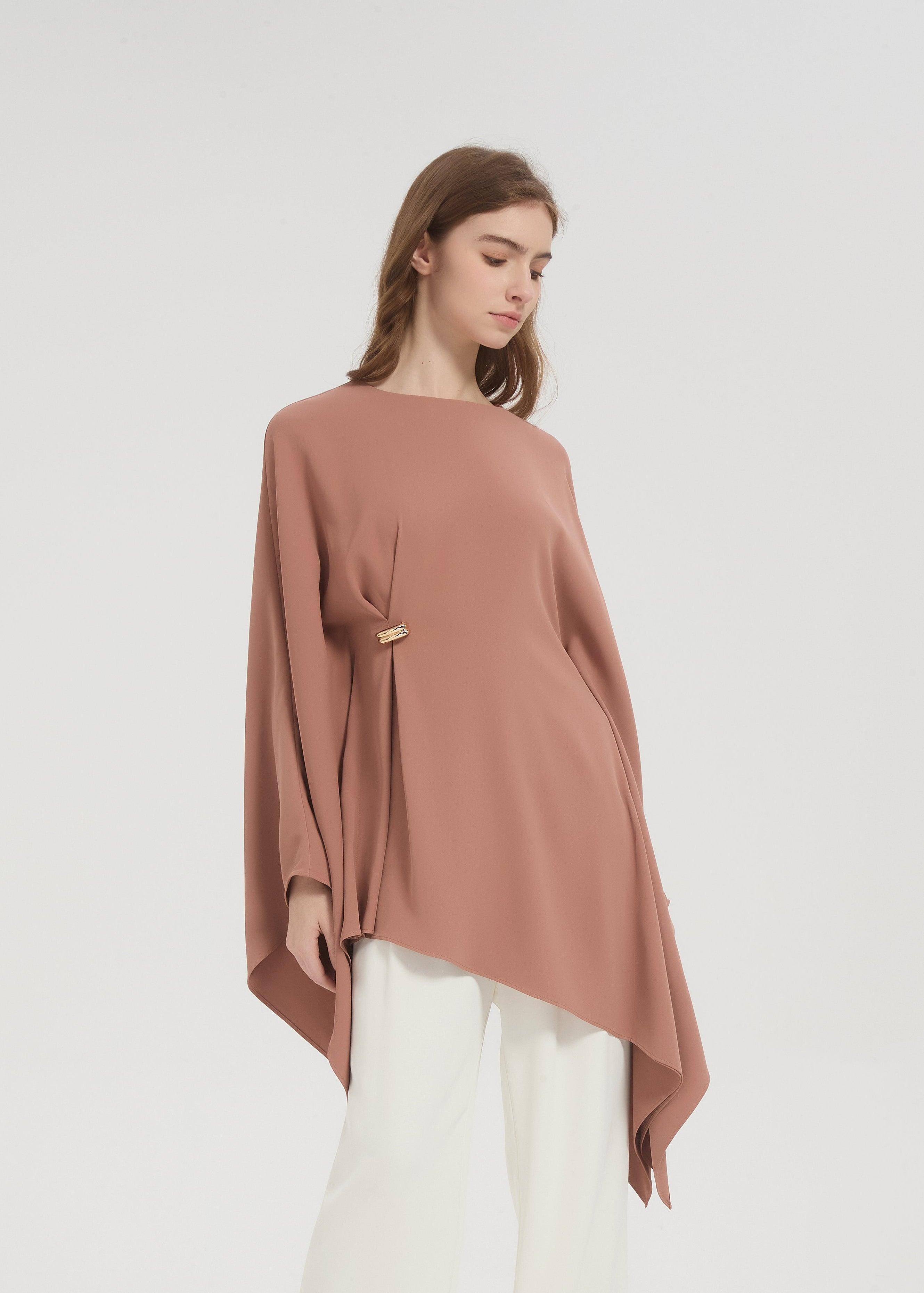 Amina Top - Nude - AMARIAH