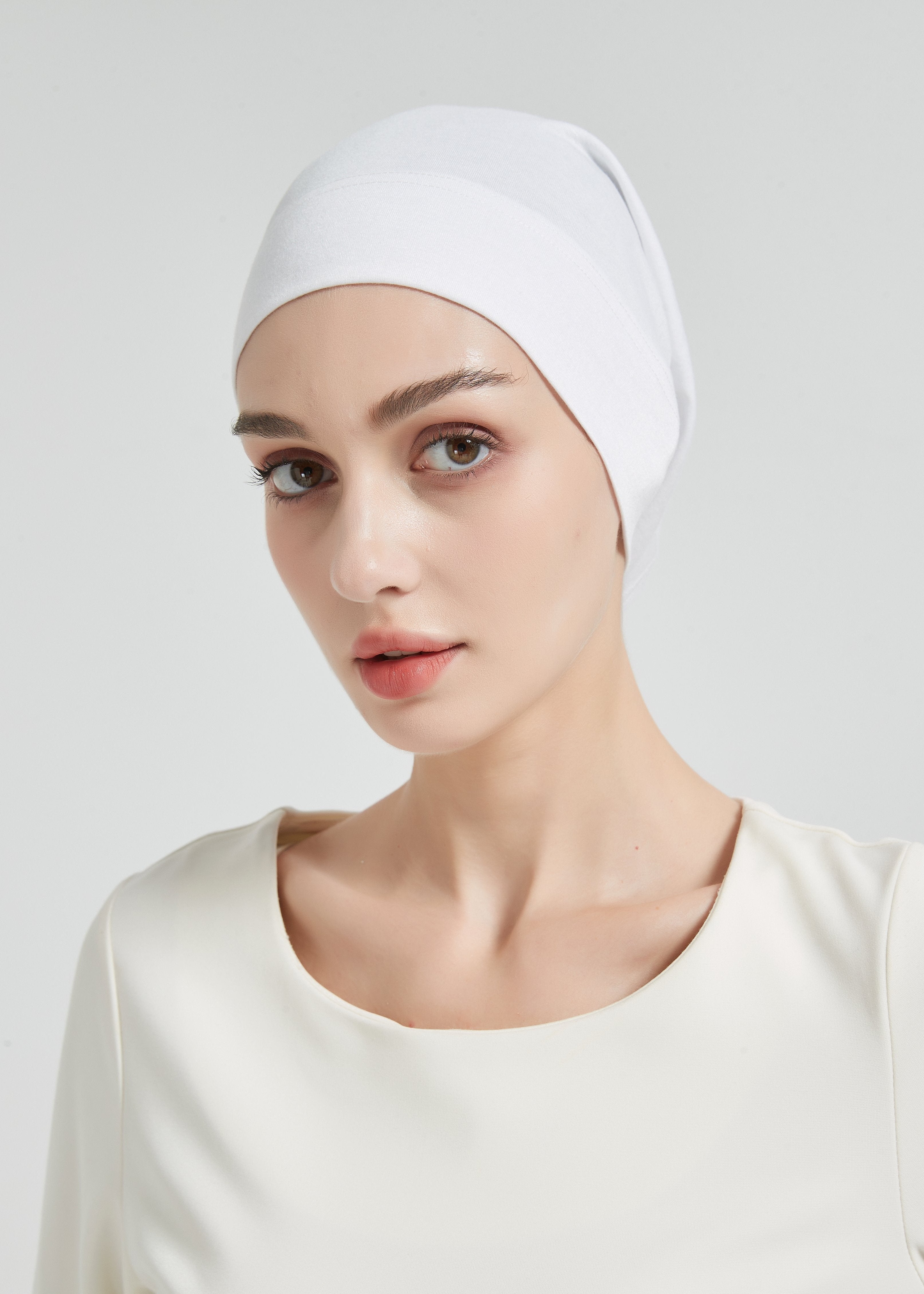 The Amariah Undercap - White - AMARIAH