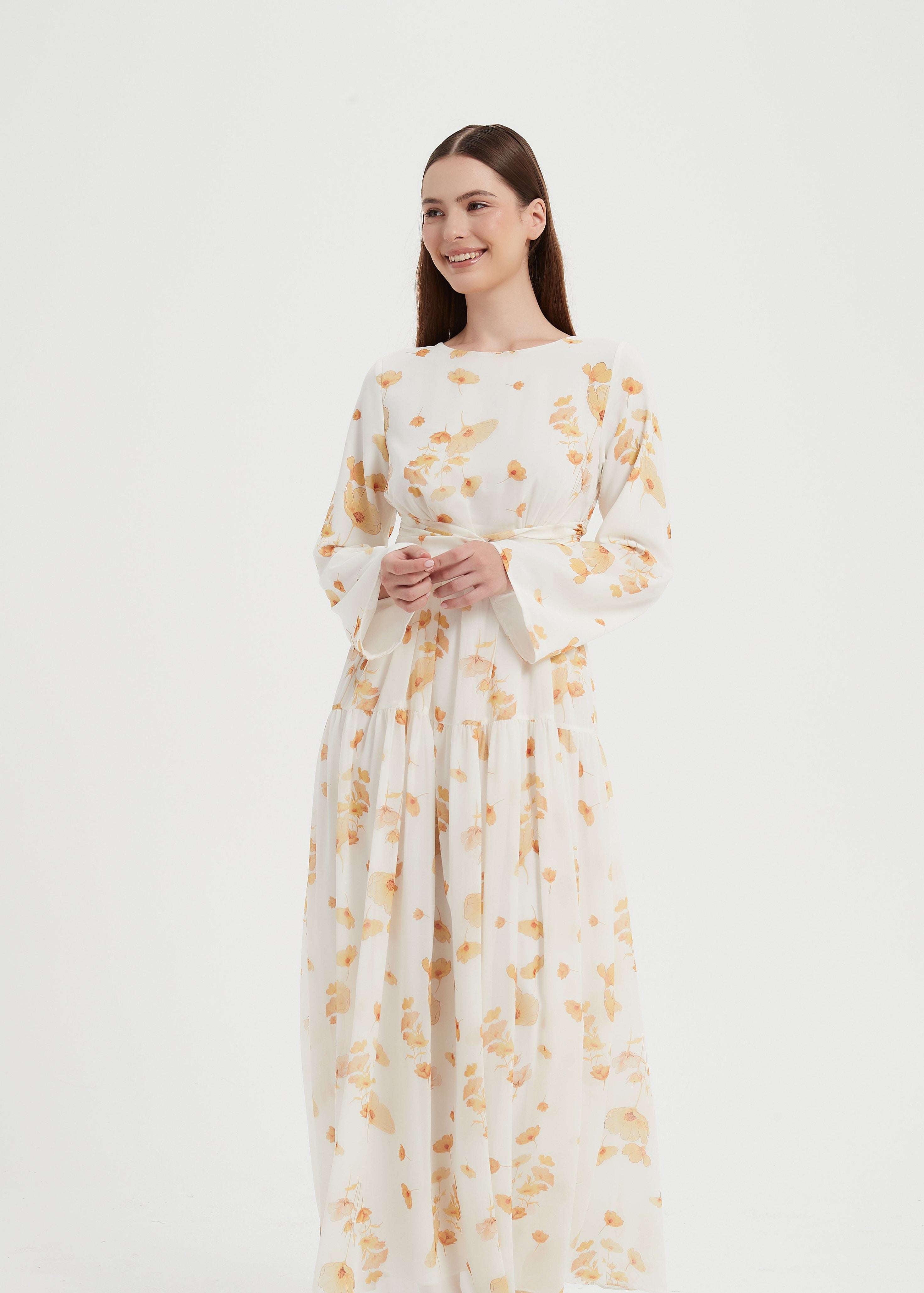 Amara Floral Maxi dress