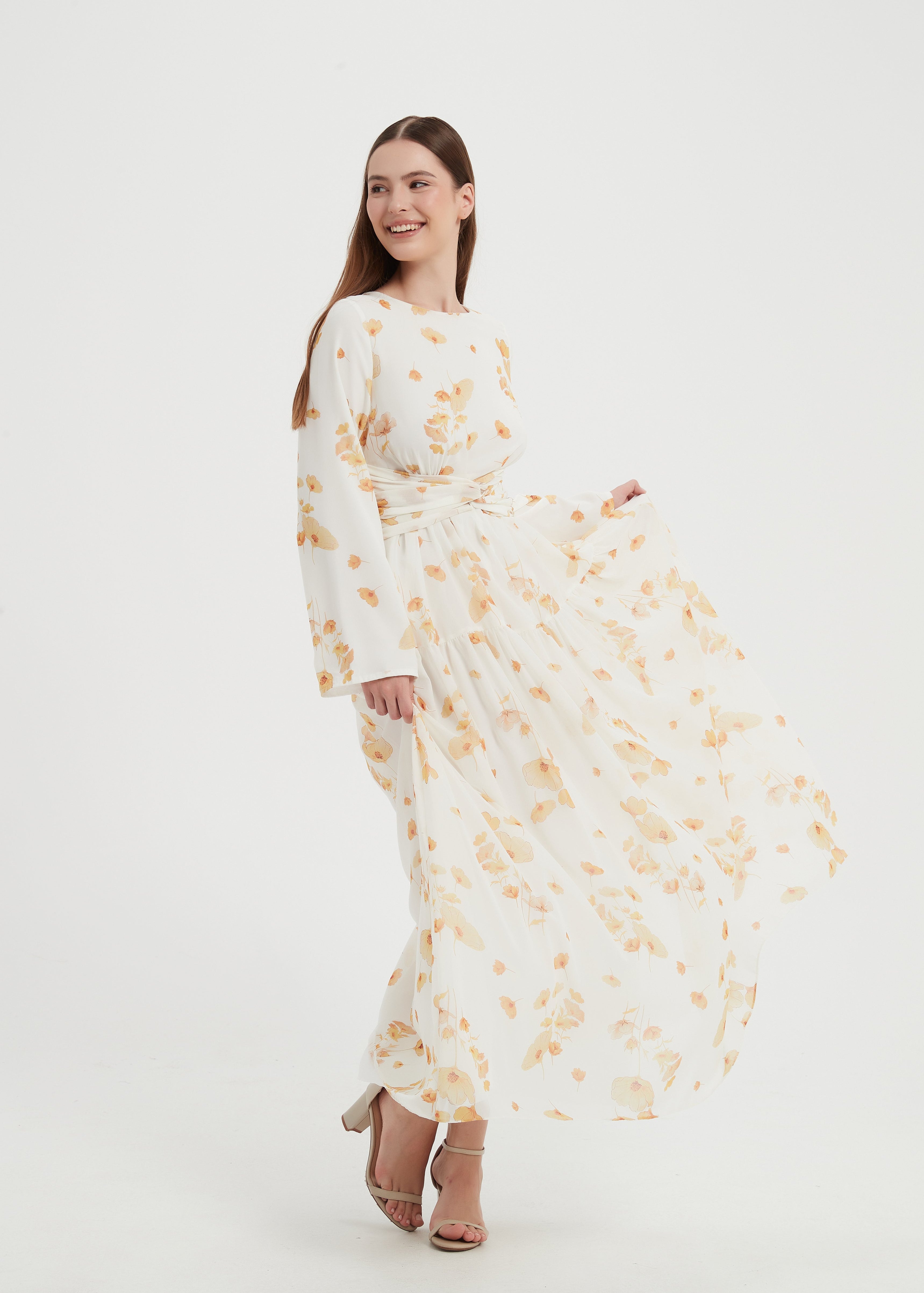 Amara Floral Maxi dress