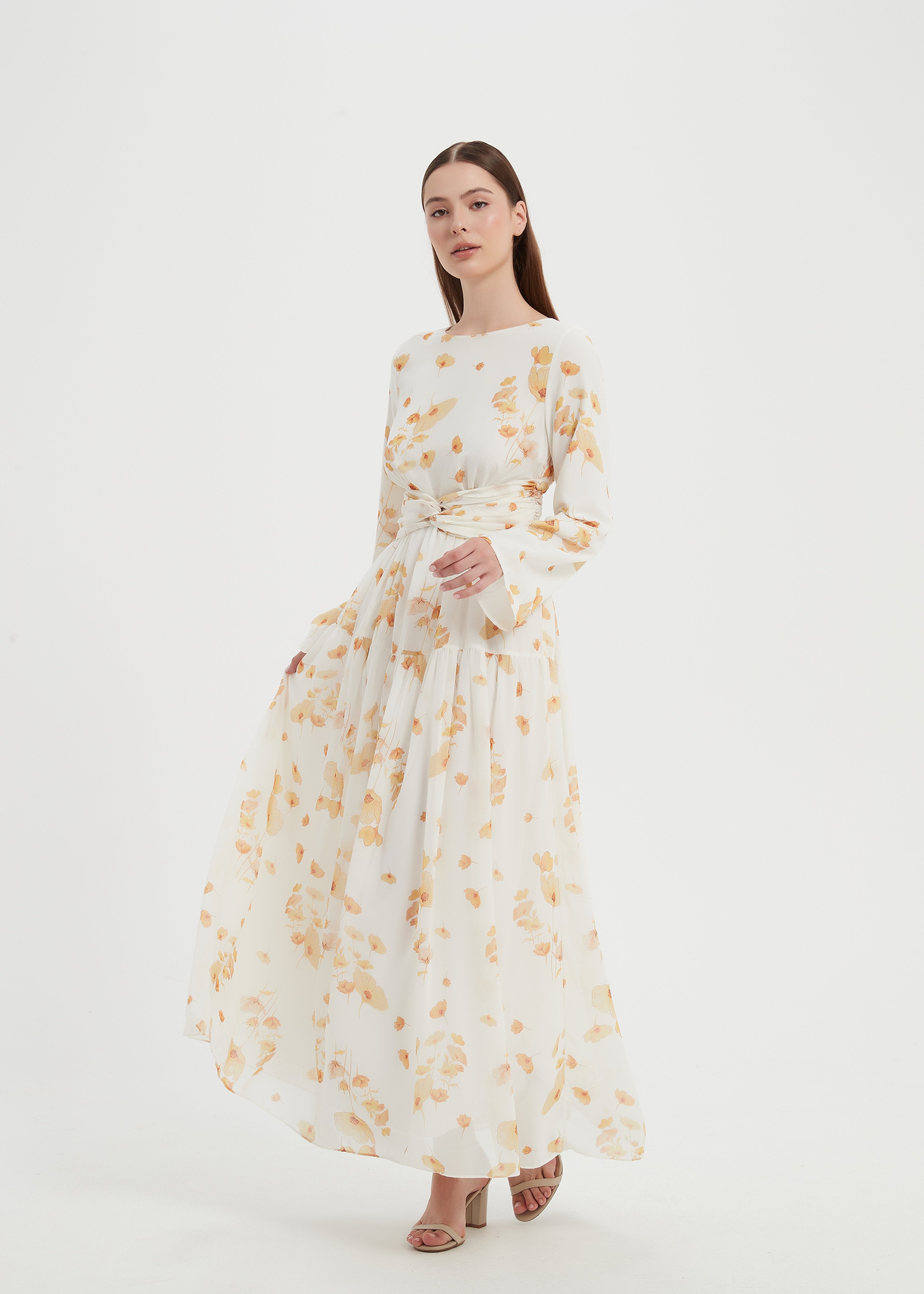 Amara Floral Maxi dress