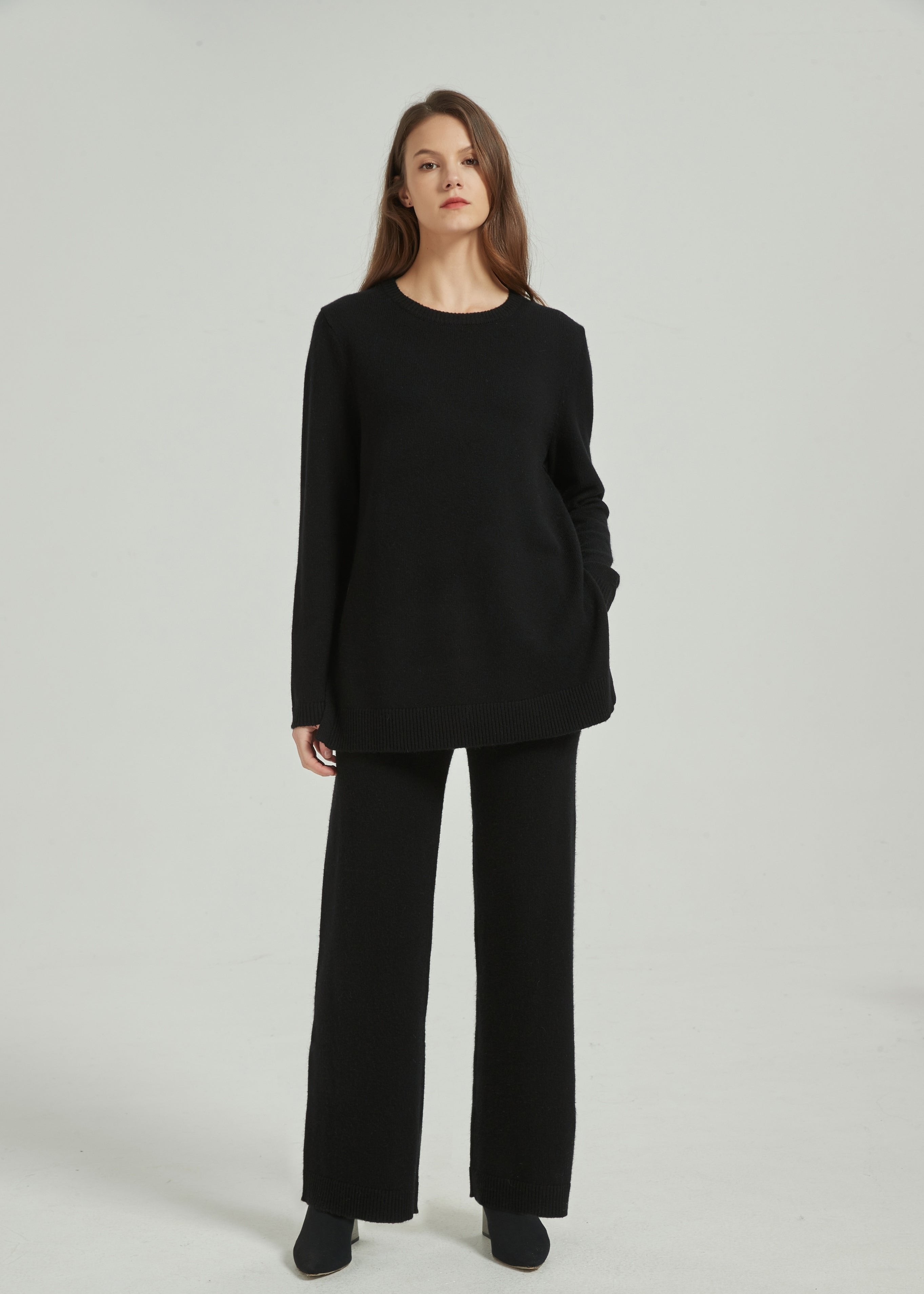 Elandra Knit Pants - Black