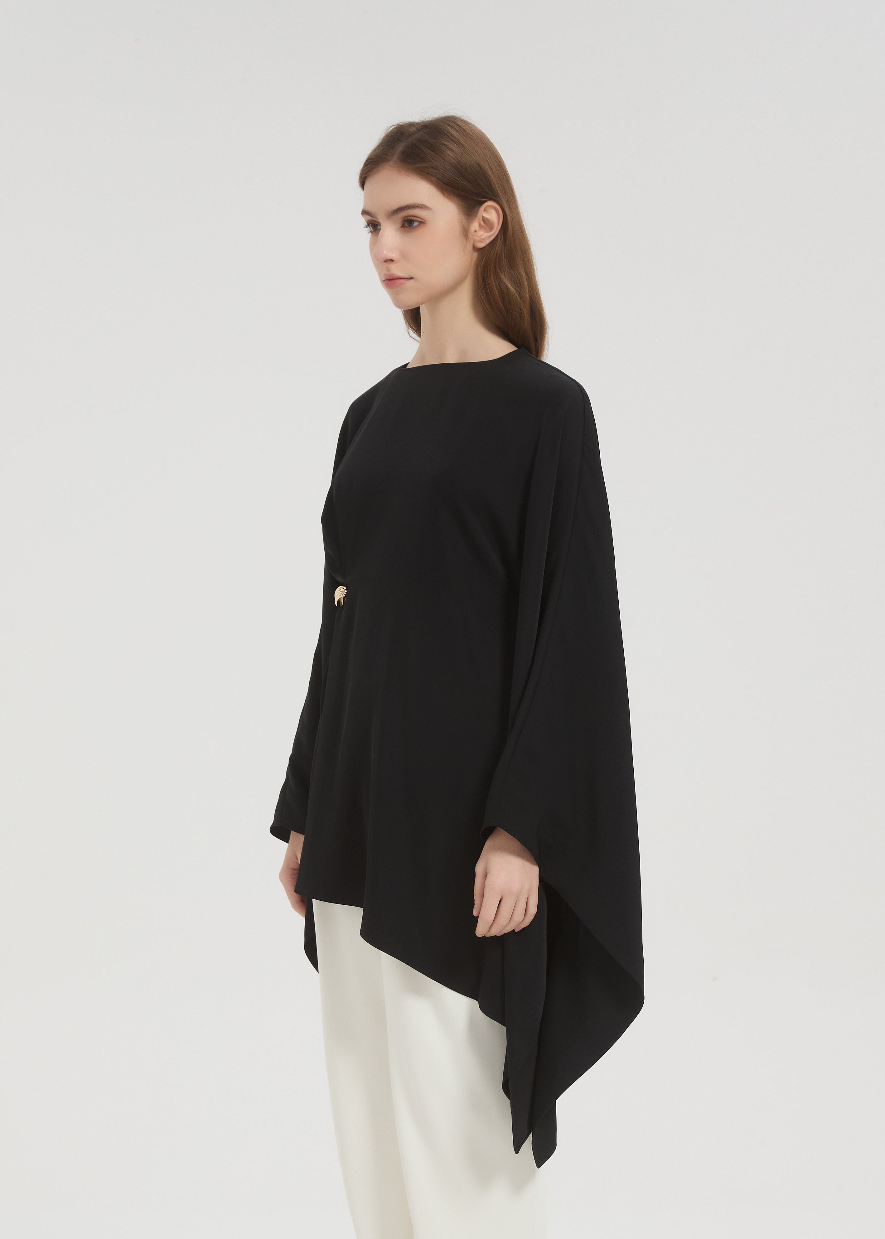 Amina Top - Black - AMARIAH