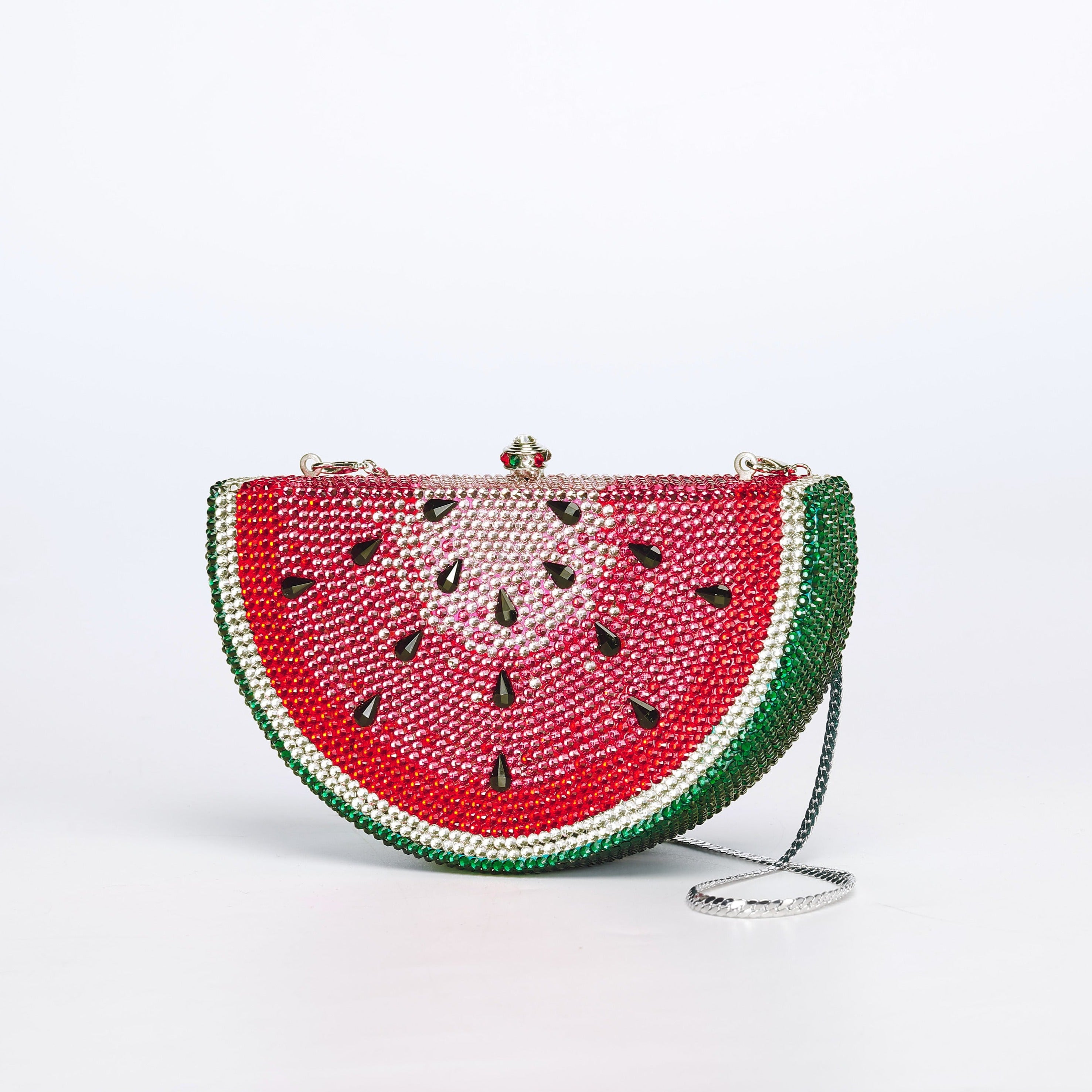 Amariah Watermelon Clutch Bag